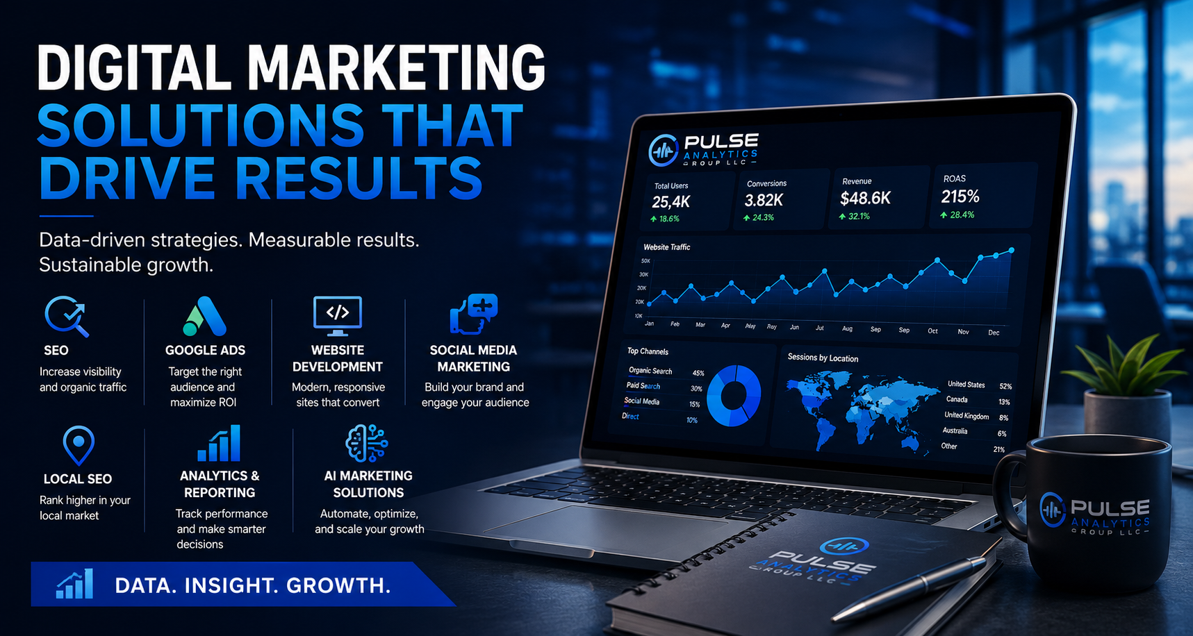 Pulse Analytics digital marketing services