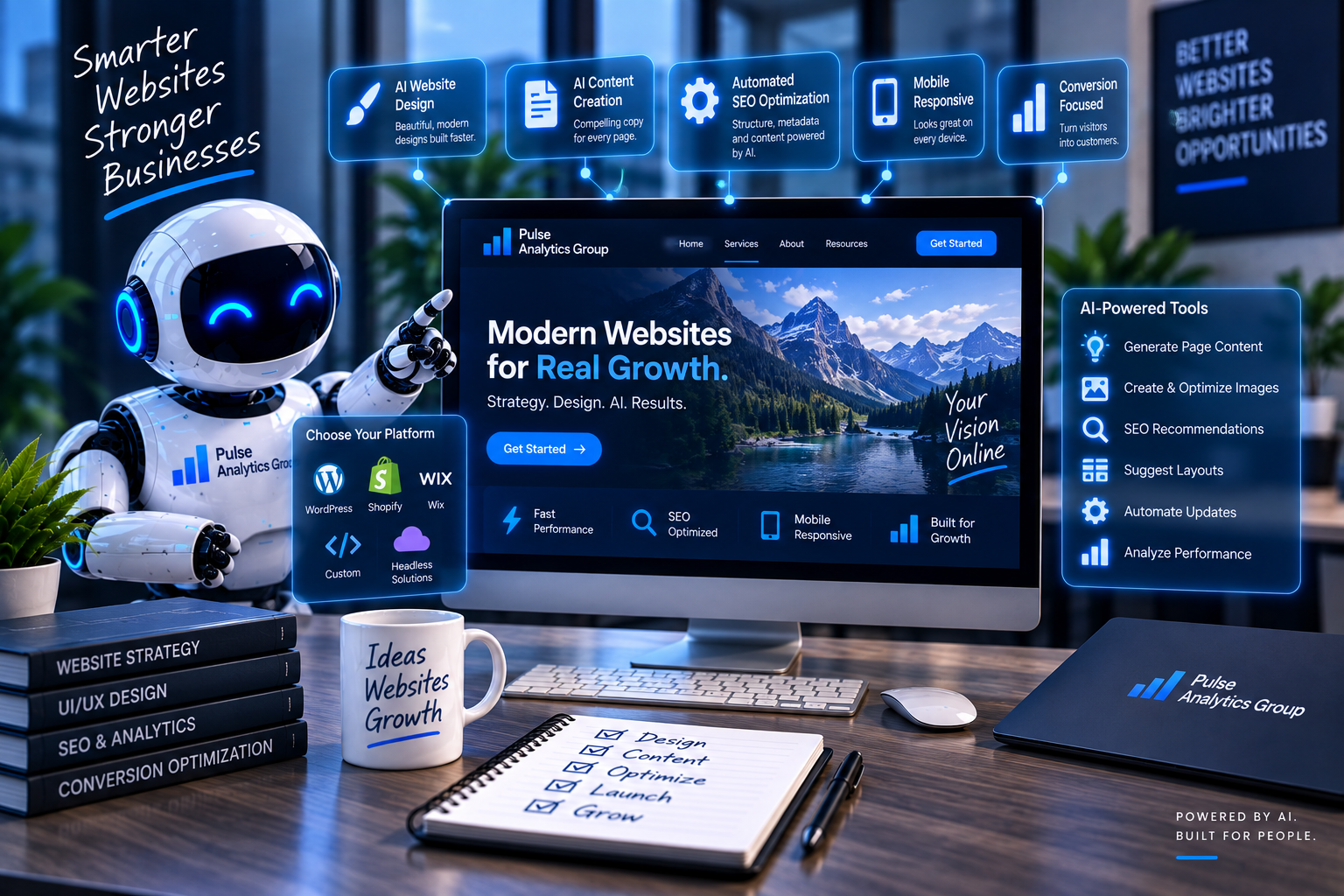 AI-powered website solutions
