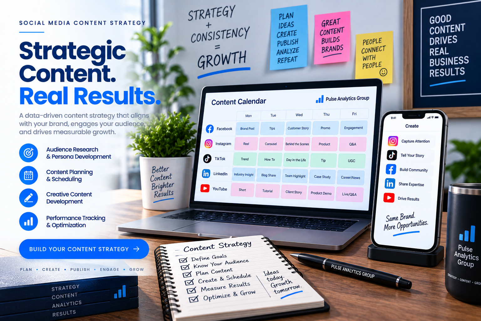 Social media content strategy