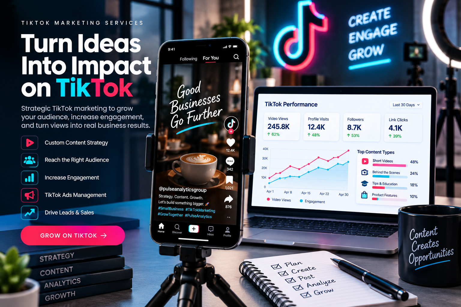 TikTok marketing services
